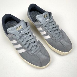 Adidas Lo‎ Pro Skateboarding Sneakers Mens 11 Gray Blue Suede Casual Streetwear